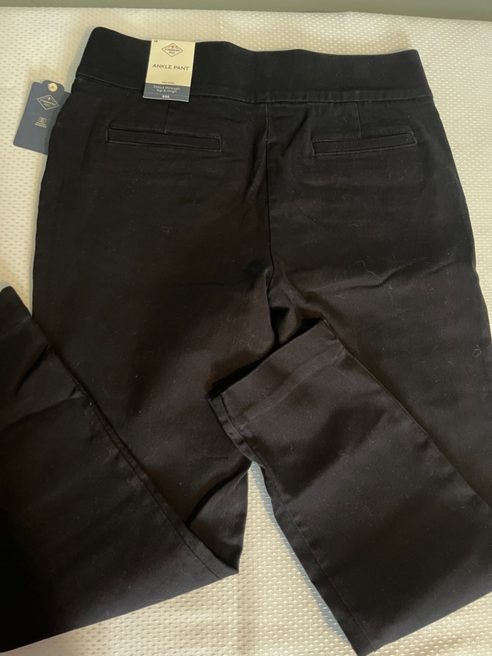 Kirkland Signature Black Ankle Ponte Pants